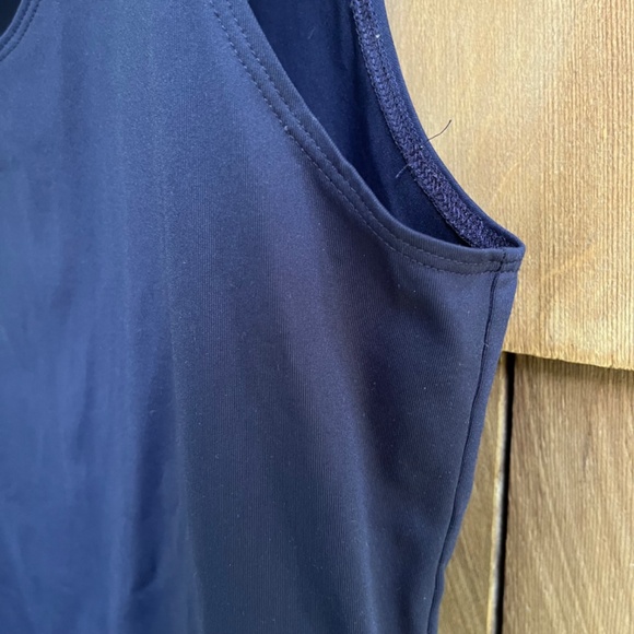 Sleeveless Microfiber Tank Top Royal Blue - Picture 5 of 7